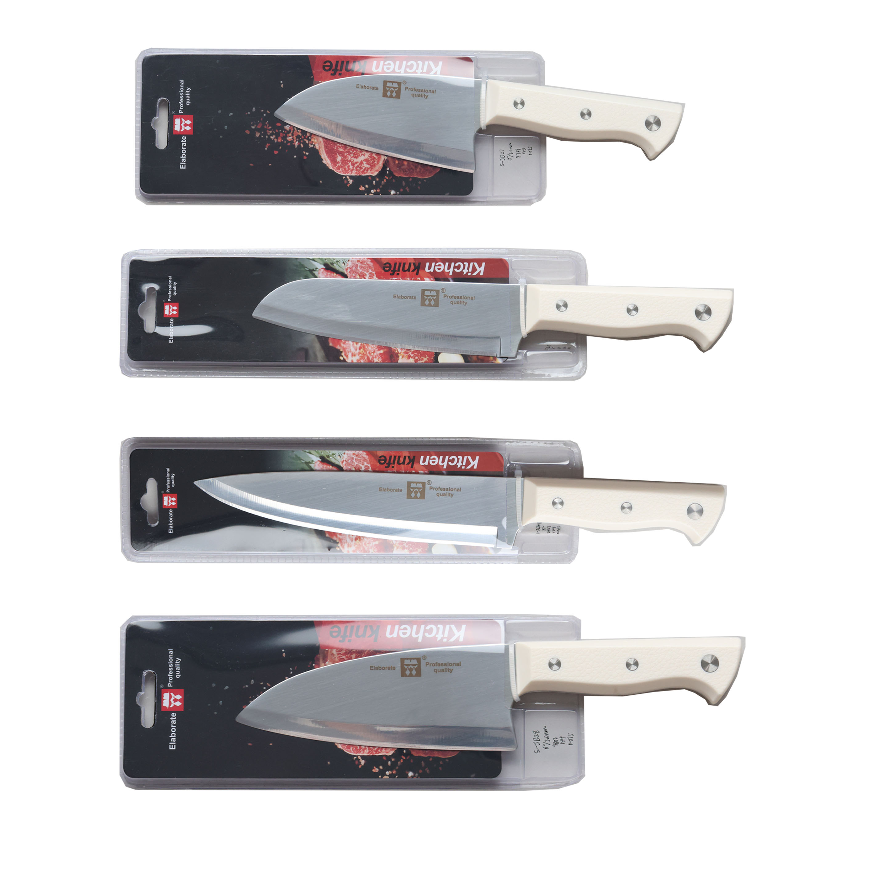 White handle
