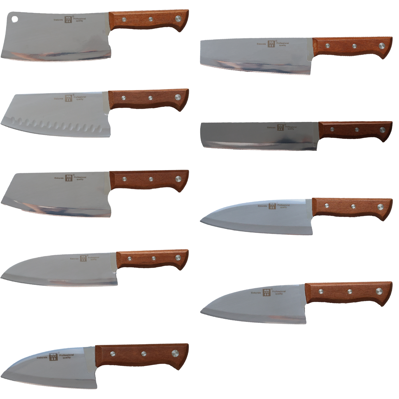 Brown Wooden Handle Knife-S1